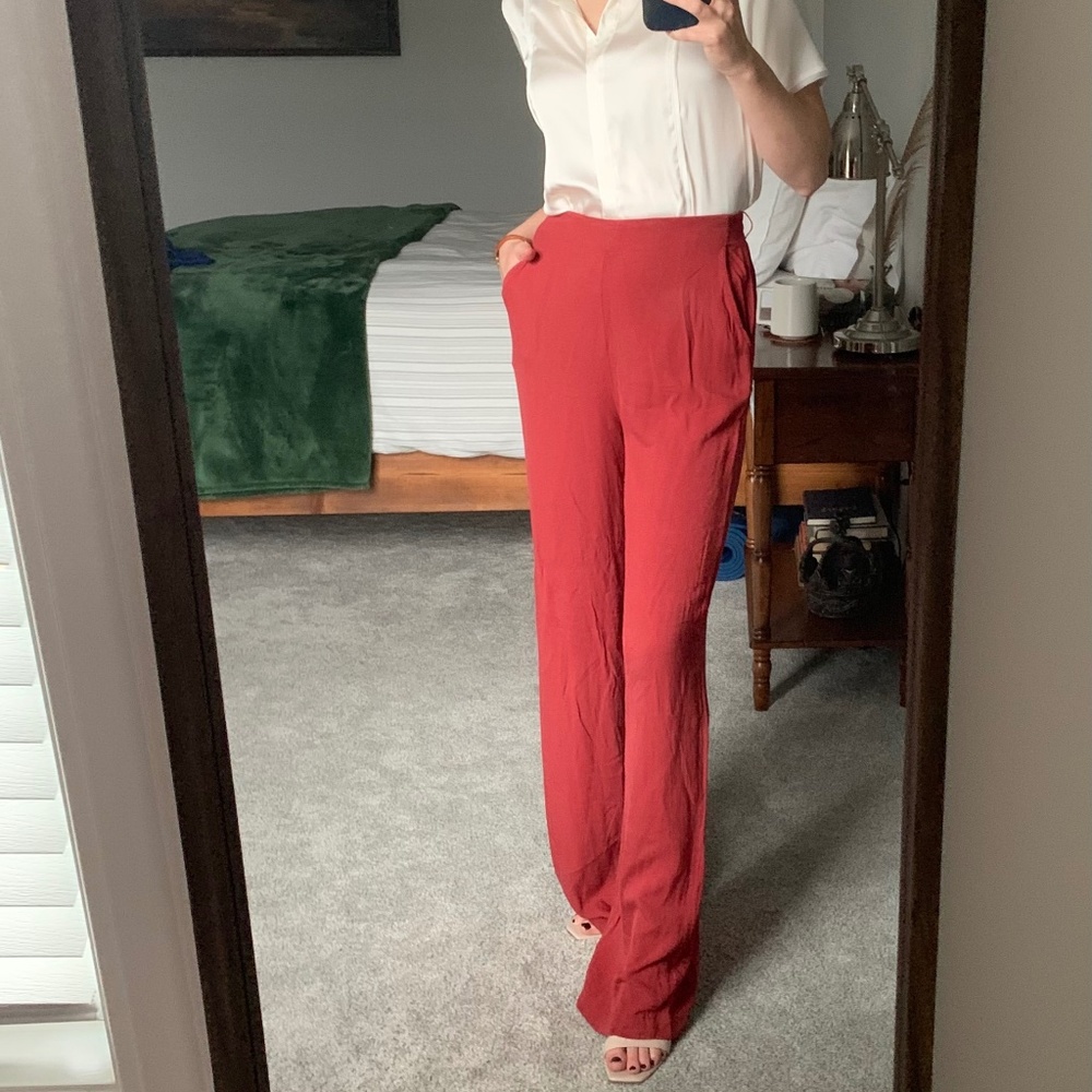 Rust Palazzo Pant